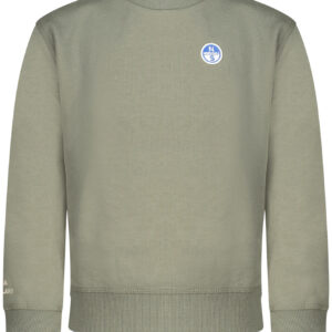 NORTH SAILS CHILDREN'S ZIP-UP SWEATSHIRT, GREEN