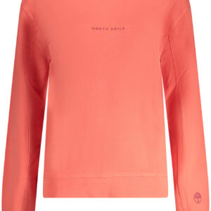 NORTH SAILS WOMEN'S PINK ZIP-FREE SWEATSHIRT