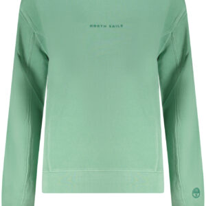 NORTH SAILS WOMEN'S ZIP-UP SWEATSHIRT GREEN