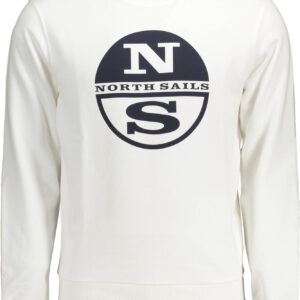 NORTH SAILS SWEATSHIRT WITHOUT ZIP MAN WHITE