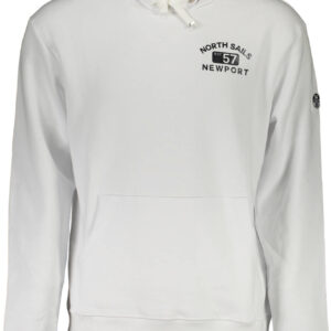 NORTH SAILS SWEATSHIRT WITHOUT ZIP MAN WHITE