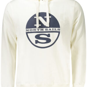 NORTH SAILS MEN'S ZIP-UP SWEATSHIRT WHITE