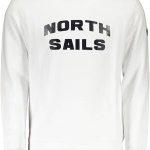 NORTH SAILS MEN'S ZIP-UP SWEATSHIRT WHITE