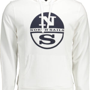 NORTH SAILS SWEATSHIRT WITHOUT ZIP MAN WHITE