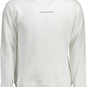 NORTH SAILS SWEATSHIRT WITHOUT ZIP MAN WHITE