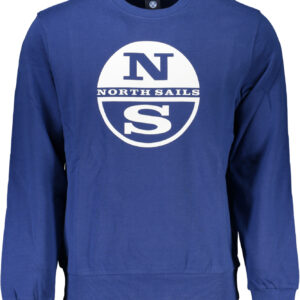 NORTH SAILS MEN'S BLUE ZIPLESS SWEATSHIRT