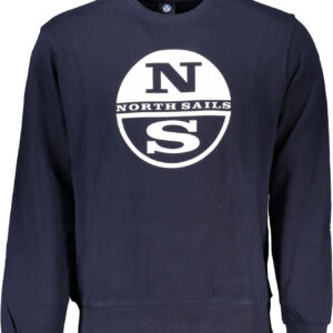 NORTH SAILS MEN'S BLUE ZIPLESS SWEATSHIRT