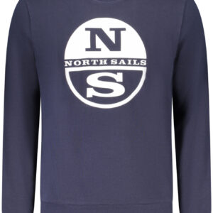NORTH SAILS MEN'S BLUE ZIP-UP SWEATSHIRT