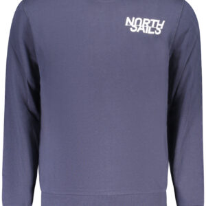 NORTH SAILS MEN'S BLUE ZIP-UP SWEATSHIRT