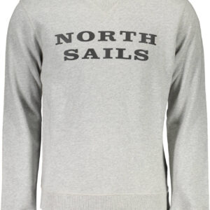 NORTH SAILS SWEATSHIRT WITHOUT ZIP MAN GRAY