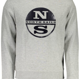 NORTH SAILS SWEATSHIRT WITHOUT ZIP MAN GRAY