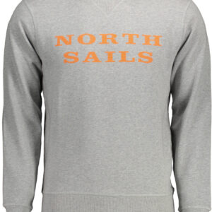 NORTH SAILS SWEATSHIRT WITHOUT ZIP MAN GRAY