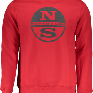 NORTH SAILS SWEATSHIRT WITHOUT ZIP MAN RED