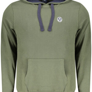 NORTH SAILS MEN'S ZIP-UP SWEATSHIRT, GREEN