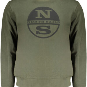 NORTH SAILS MEN'S ZIP-UP SWEATSHIRT GREEN