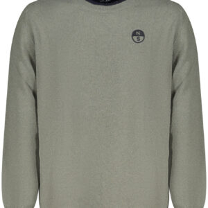 NORTH SAILS GREEN KIDS' SWEATER