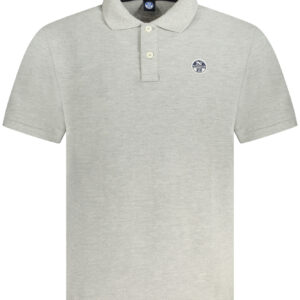 NORTH SAILS MEN'S SHORT SLEEVE POLO GREY