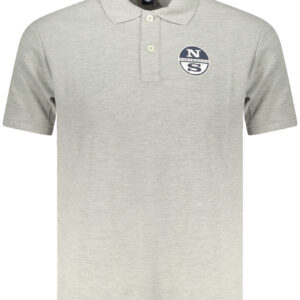 NORTH SAILS MEN'S SHORT SLEEVE POLO GREY