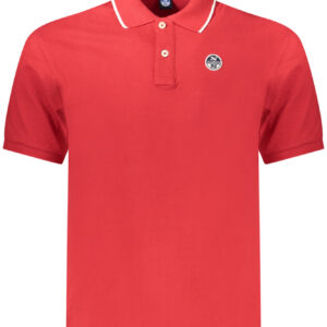 NORTH SAILS MEN'S SHORT SLEEVE POLO SHIRT RED
