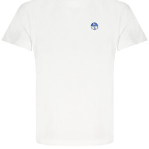 NORTH SAILS WHITE SHORT SLEEVED T-SHIRT FOR CHILDREN
