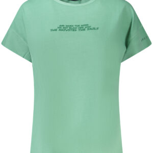 NORTH SAILS GREEN WOMEN'S SHORT SLEEVE T-SHIRT