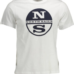 NORTH SAILS WHITE MEN'S SHORT SLEEVE T-SHIRT