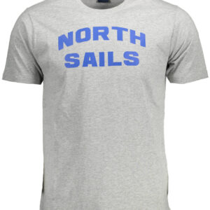 NORTH SAILS MEN'S SHORT SLEEVE T-SHIRT GRAY