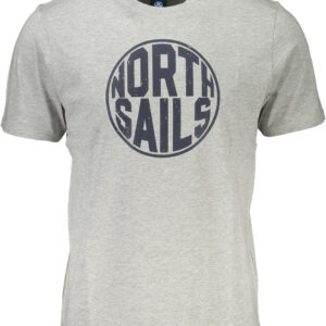 NORTH SAILS MEN'S SHORT SLEEVED T-SHIRT GRAY