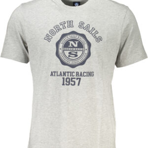 NORTH SAILS MEN'S SHORT SLEEVED T-SHIRT GRAY