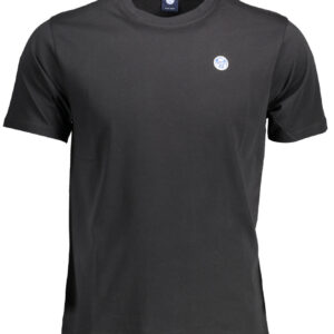NORTH SAILS BLACK MEN'S SHORT SLEEVE T-SHIRT