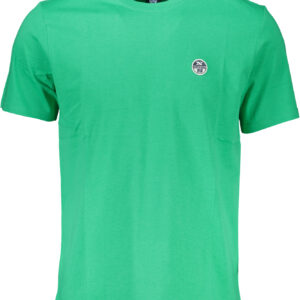 NORTH SAILS GREEN MEN'S SHORT SLEEVED T-SHIRT