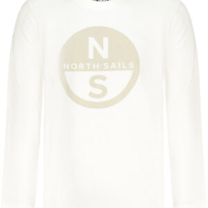 NORTH SAILS LONG-SLEEVED T-SHIRT FOR KIDS, WHITE