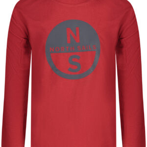 NORTH SAILS KIDS' LONG-SLEEVED T-SHIRT, RED