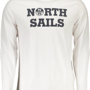 NORTH SAILS LONG SLEEVE T-SHIRT MEN WHITE