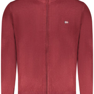 NORWAY 1963 MEN'S RED CARDIGAN