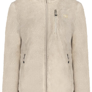 NORWAY 1963 WOMEN'S BEIGE ZIP-UP SWEATSHIRT