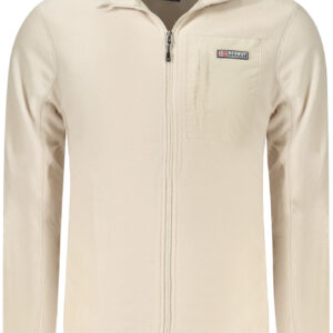 NORWAY 1963 MEN'S BEIGE ZIP-UP SWEATSHIRT