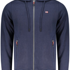 NORWAY 1963 MEN'S BLUE ZIP-UP SWEATSHIRT