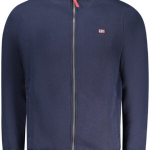 NORWAY 1963 MEN'S BLUE ZIP-UP SWEATSHIRT