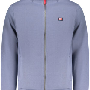 NORWAY 1963 MEN'S BLUE ZIP-UP SWEATSHIRT