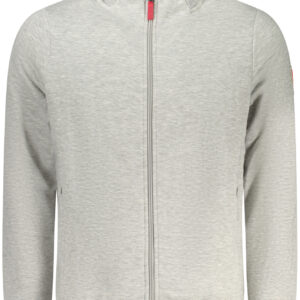 NORWAY 1963 MEN'S GRAY ZIP-UP SWEATSHIRT