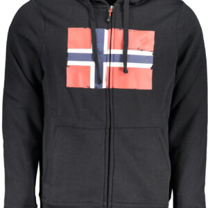 NORWAY 1963 MEN'S BLACK ZIP SWEATSHIRT