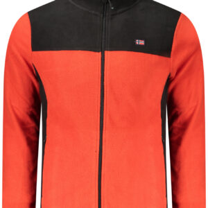 NORWAY 1963 MEN'S RED ZIP-UP SWEATSHIRT