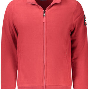 NORWAY 1963 MEN'S RED ZIP-UP SWEATSHIRT