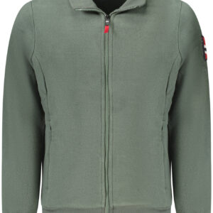 NORWAY 1963 MEN'S GREEN ZIP-UP SWEATSHIRT