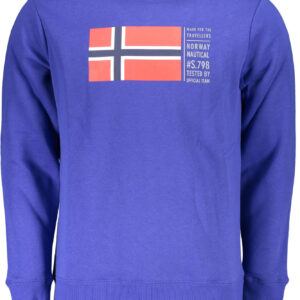 NORWAY 1963 MEN'S BLUE ZIPLESS SWEATSHIRT