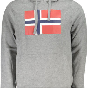 NORWAY 1963 MEN'S GRAY ZIPLESS SWEATSHIRT