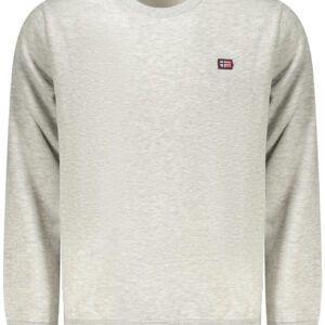 NORWAY 1963 MEN'S GRAY ZIP-UP SWEATSHIRT