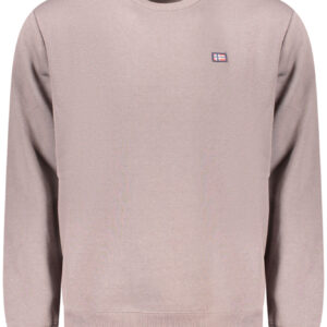 NORWAY 1963 MEN'S BROWN ZIP-UP SWEATSHIRT