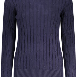 NORWAY 1963 WOMEN'S BLUE SWEATER